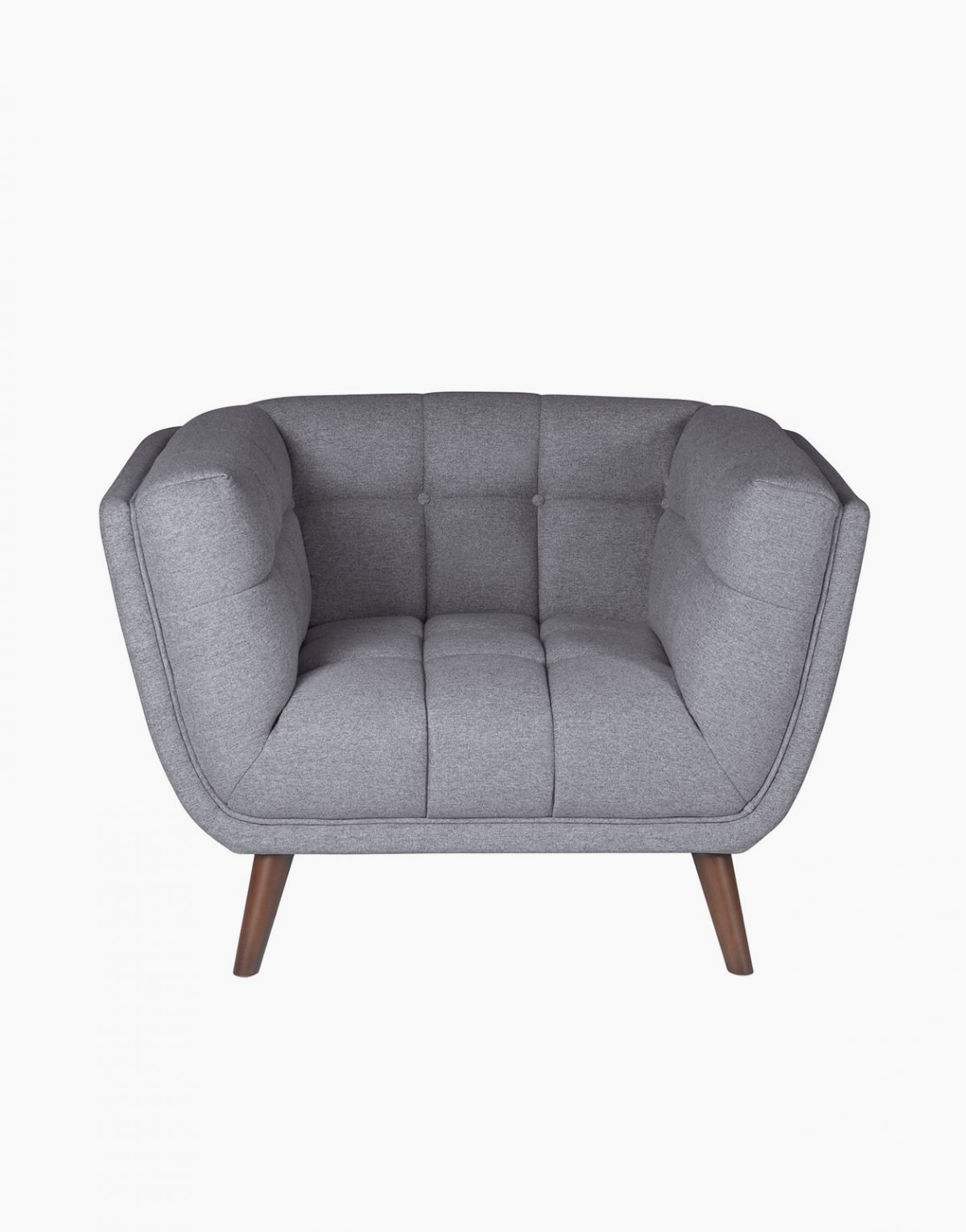Fauteuil Beryl en tissu gris foncé - BERYL-ARM09 - Découvrez notre sélection de fauteuil design de qualité - En cuir, en tissu, en velours - Pour tous les styles Contemporain, Moderne, Vintage, Rustique, Chic