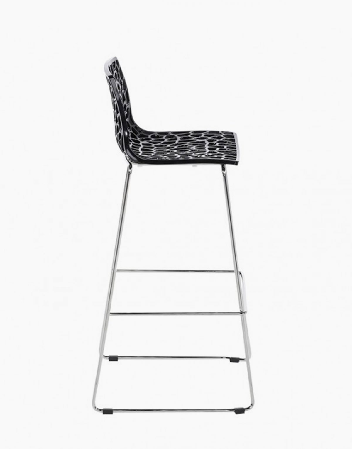 Tabouret de bar Spider noir - Lot de 4 – Image 5