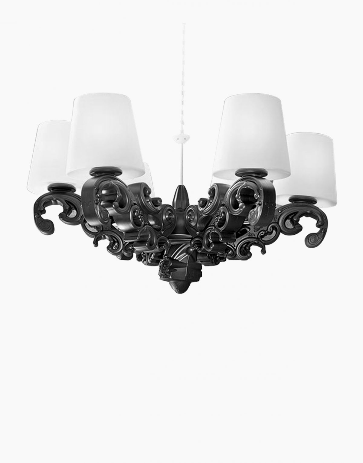 Suspension Crown of Love de la collection Design Of Love, lampe à suspension de Slide Design couronne les espaces intérieurs.