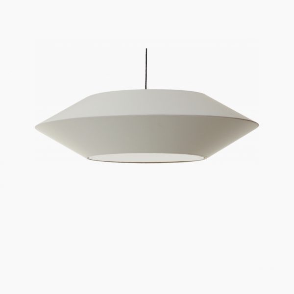 Suspension unique et moderne, conception de Flam and Luce. Référence : SUSP.OVNI2.P73/ALZGLD Disponible à Solution Design proche de Toulouse