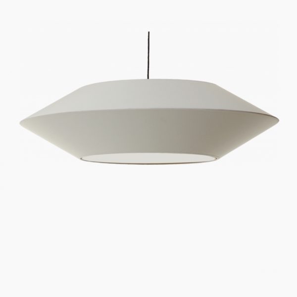Suspension unique et moderne, conception de Flam and Luce. Référence : SUSP.OVNI1.P73/ALZGLD Disponible à Solution Design proche de Toulouse