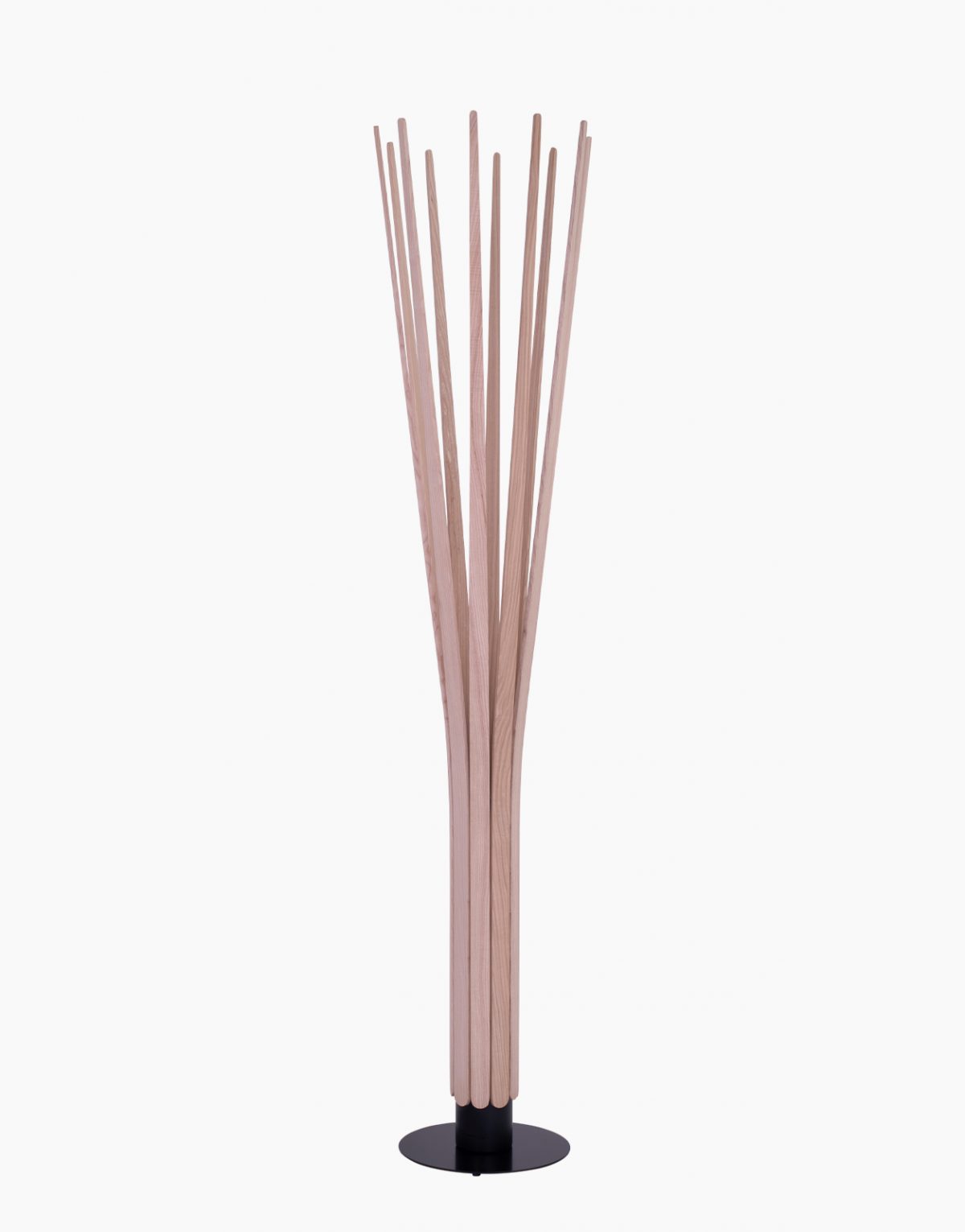 Lampadaire Corolle en bois naturel. Référence : LMP.B1398.FXN-K1M Disponible au showroom Solution Design proche de Toulouse au Fauga