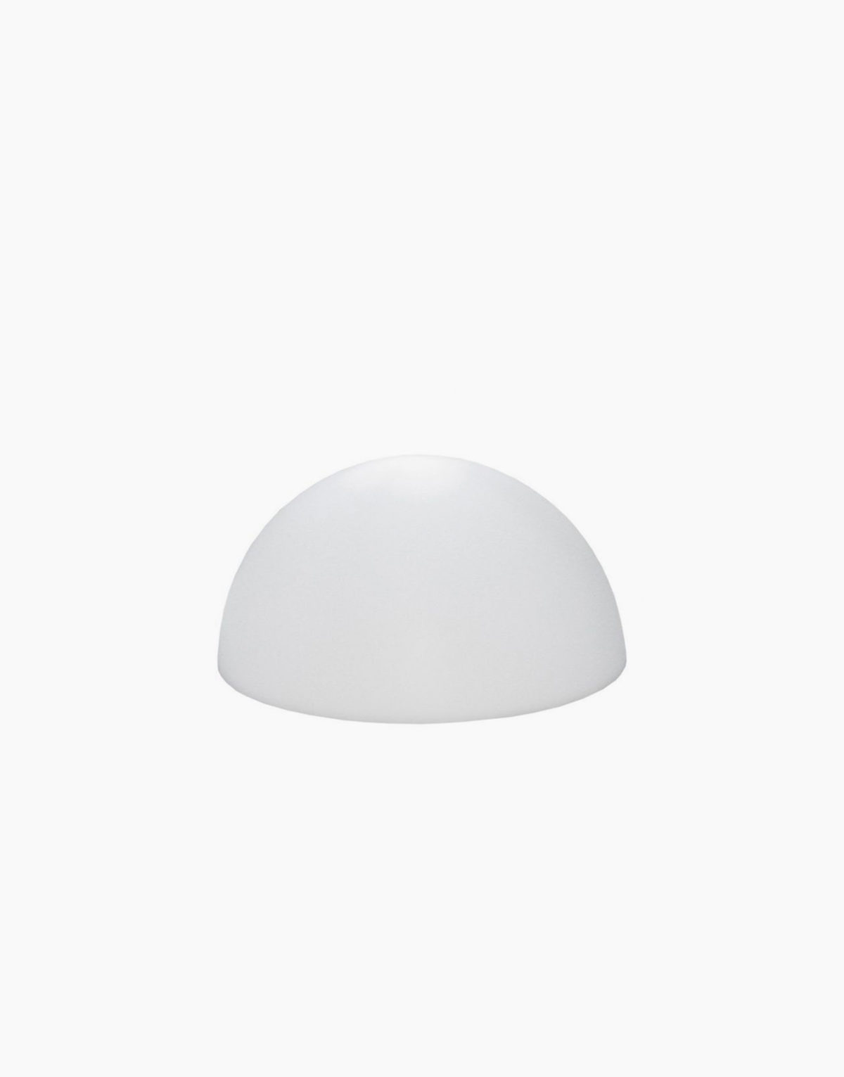 Lampe de sol 1/2 Globo out - Demi-sphère lumineuse pour intérieur et extérieur