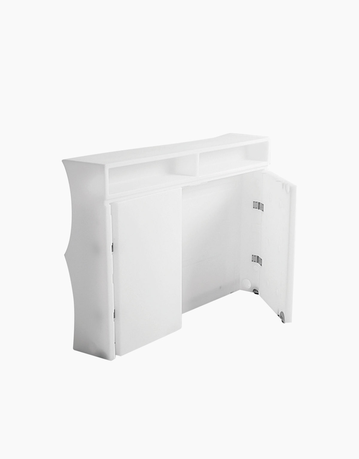 Baraonda le bar led RGBW idéal pour vos soirées évènementielles un comptoir bar révolutionnaire en poleasy nouveau type de polyethylène pour extérieur et intérieur - structure modulaire modulable pour créer un bar sur mesure