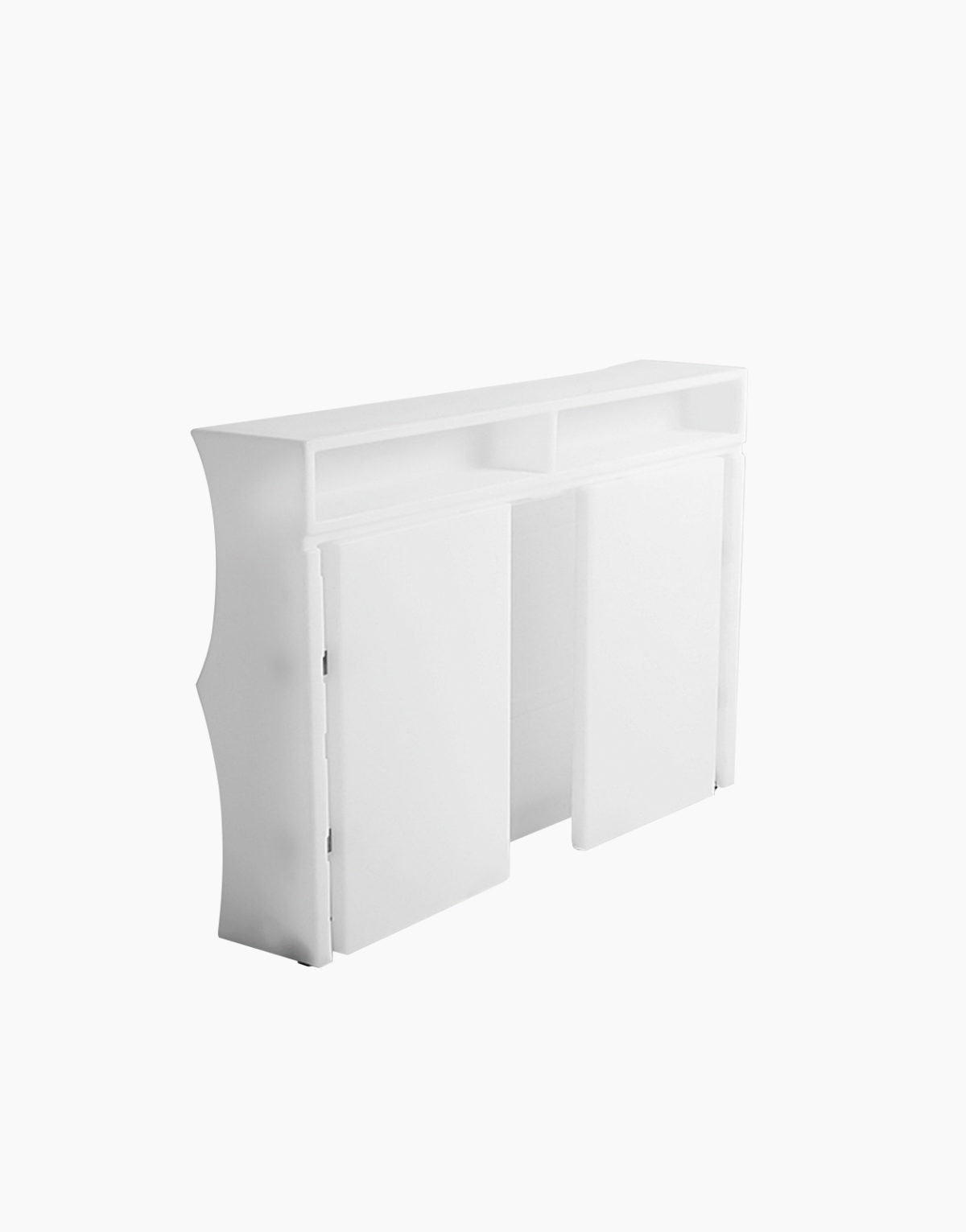 Baraonda le bar led RGBW idéal pour vos soirées évènementielles un comptoir bar révolutionnaire en poleasy nouveau type de polyethylène pour extérieur et intérieur - structure modulaire modulable pour créer un bar sur mesure