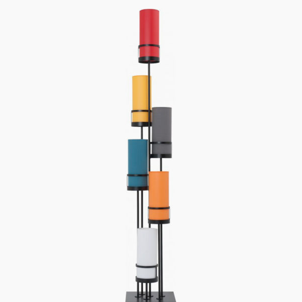 Lampadaire LMP Sixt multicolore ultra design très moderne très bon prix référence LMP.M0513/K1M-SP42B Solution Design Toulouse Le Fauga