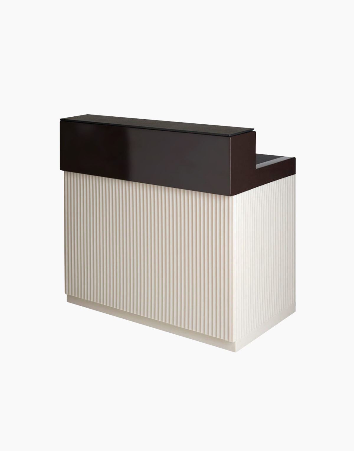 Vente Comptoir bar Cordiale module droit et angle. Extérieur et Intérieur. Lumineux. Achat de comptoir et bar chez Solution Design
