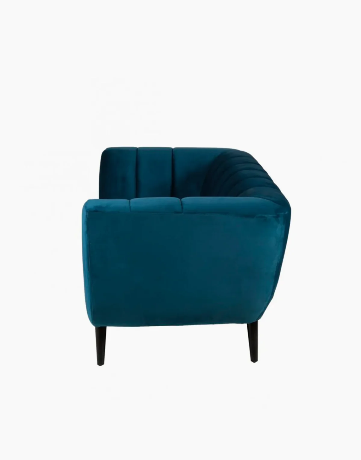 Canapé Amaro en velours bleu - 2 places - Mobilier Luminaire Bureau Intérieur Design sof2p04