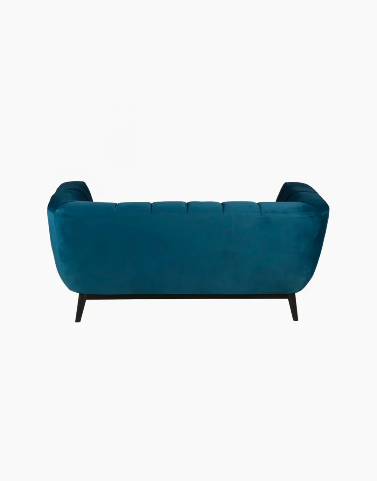 Canapé Amaro en velours bleu - 2 places - Mobilier Luminaire Bureau Intérieur Design sof2p04