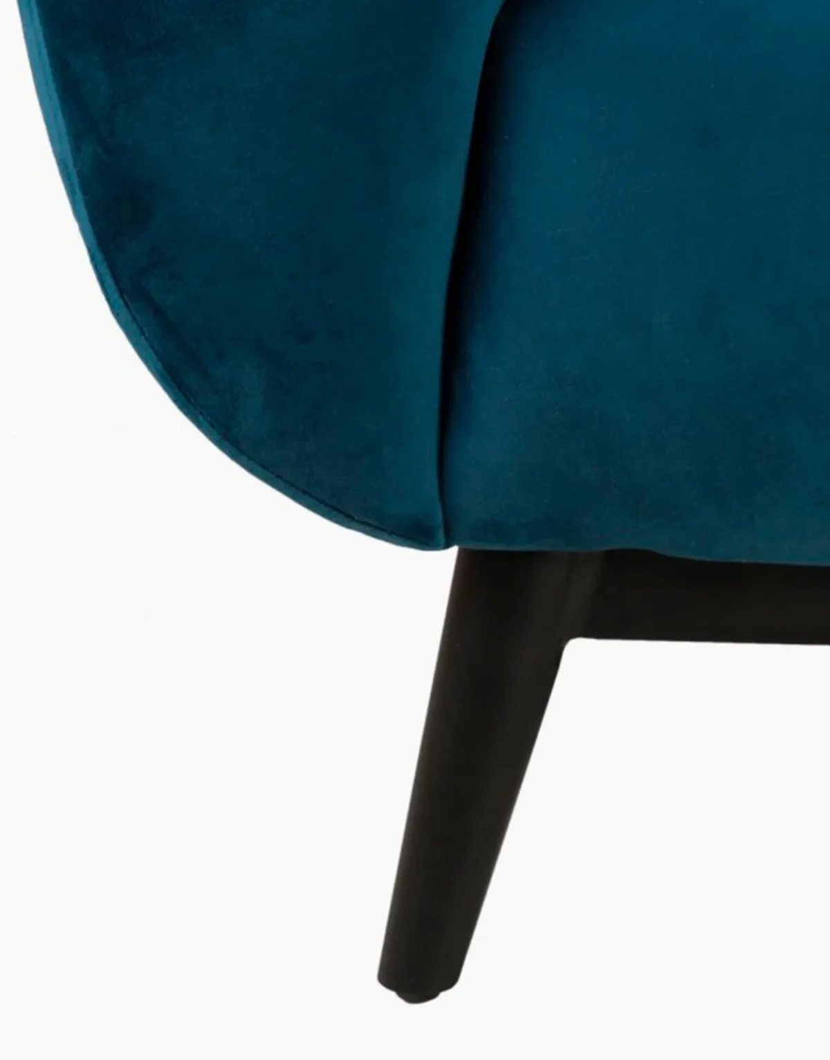 Fauteuil Amaro en velours bleu - Mobilier Luminaire Bureau Tendance pour les professionnels arm04