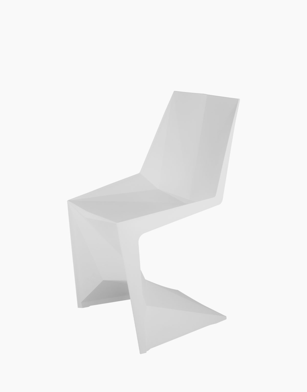 Lot de 4 chaises Voxel de Vondom noir ou blanc conçu par le designer Karim Rashid. Solution Design mobilier design pour espaces intérieurs