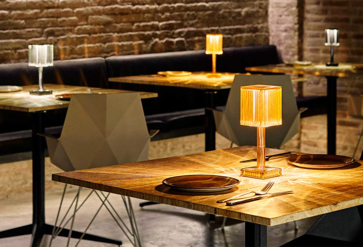 Superbe lampe style des années 1920 de Ramon Esteve au meilleur prix chez solution design tactile sur 3 intensités