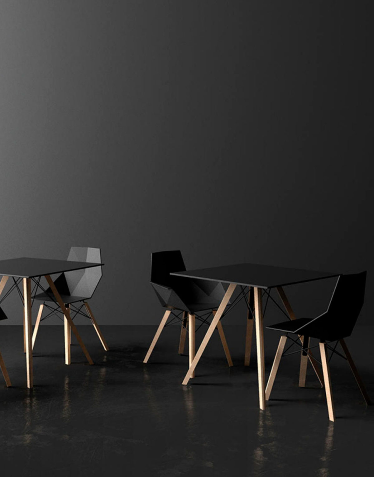 Faz Wood est une chaise qui combine coque en polypropylène mat et piètement en bois. Pour intérieur extérieur en vente sur solution-design.fr