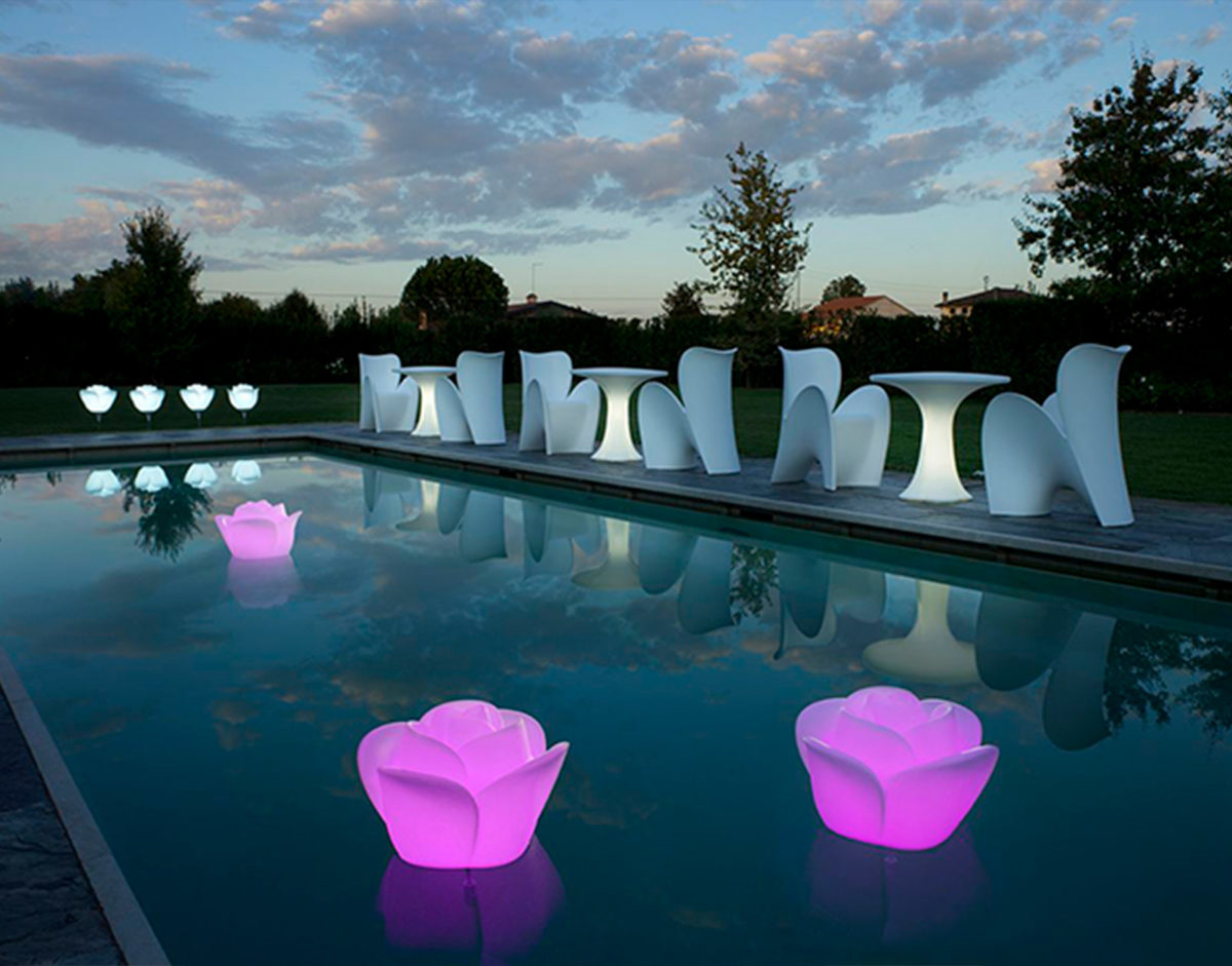 Lampe Flottante Baby Love MyYour pour extérieur waterproof piscine cascade terrasse jardin Solution Design pour particulier et professionnel