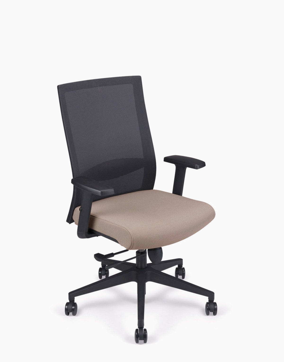 Découvrez notre de siège bureautique Tool B65 chaise roulante fauteuil de bureau en cuir en tissu dos résille - Mobilier de bureau Top Office Solution Design Réglable en hauteur Translation de l’assise Inclinaison synchronisée Soutien lombaire Base nylon