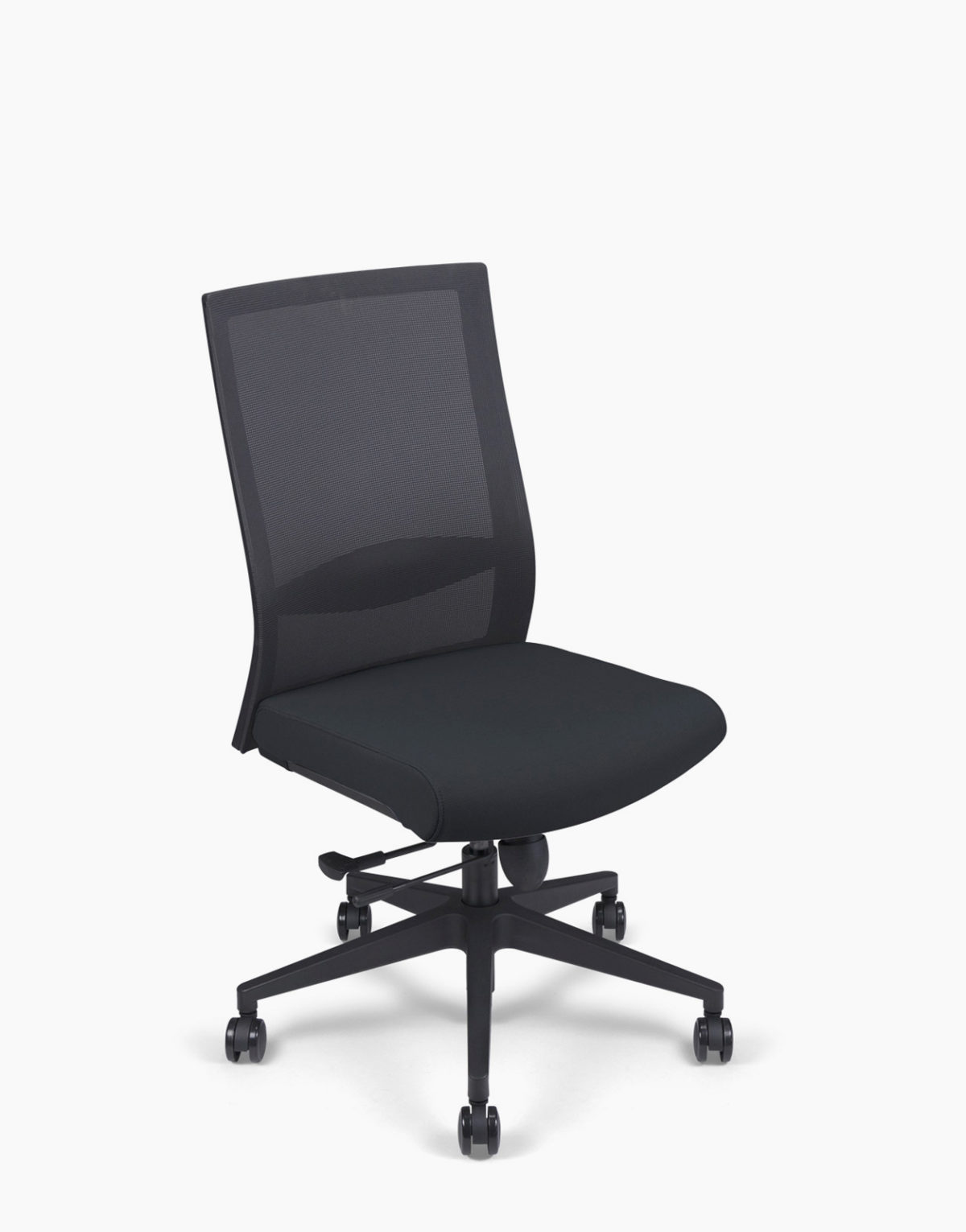 Découvrez notre de siège bureautique Tool B65 chaise roulante fauteuil de bureau en cuir en tissu dos résille - Mobilier de bureau Top Office Solution Design Réglable en hauteur Translation de l’assise Inclinaison synchronisée Soutien lombaire Base nylon