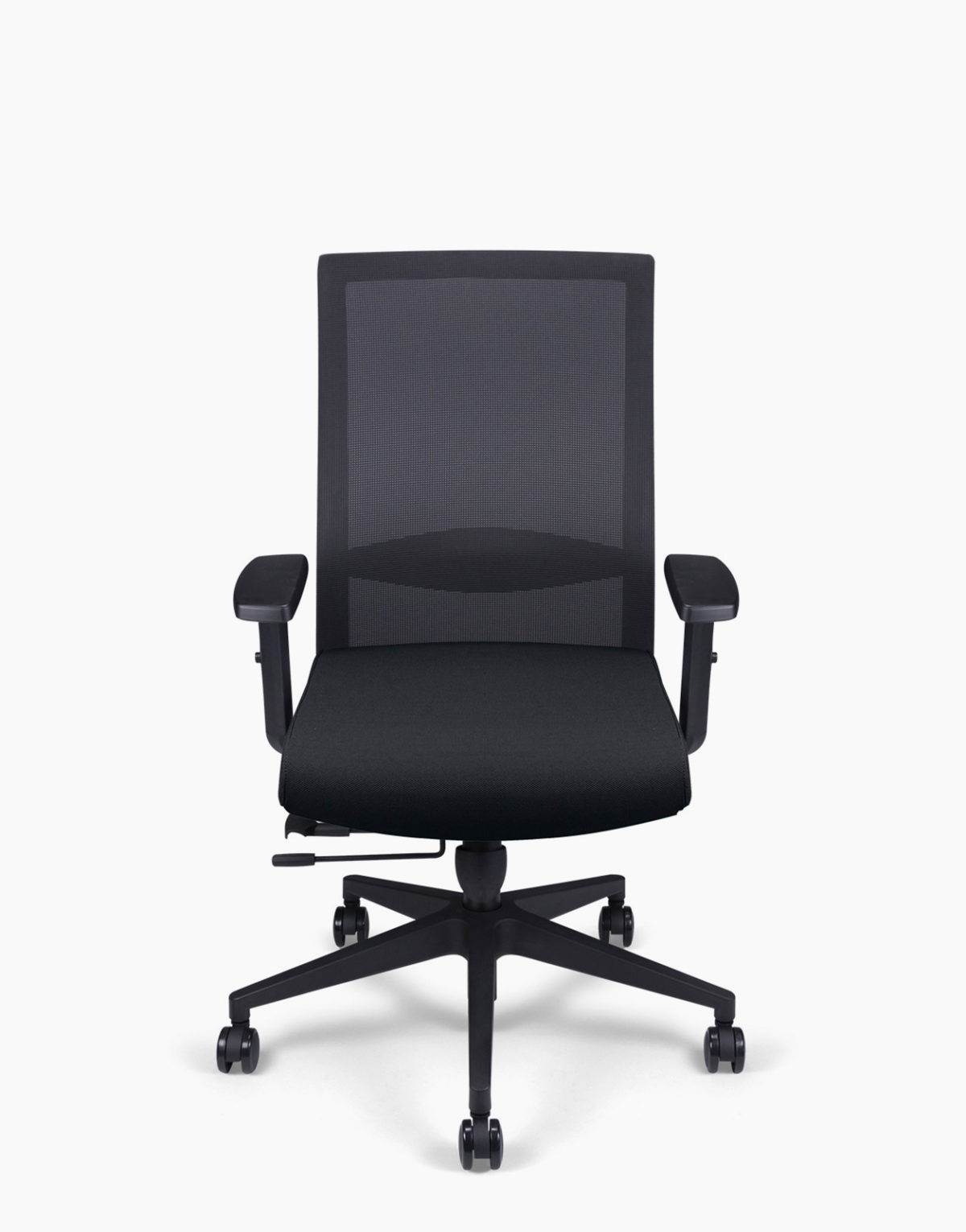 Découvrez notre de siège bureautique Tool B65 chaise roulante fauteuil de bureau en cuir en tissu dos résille - Mobilier de bureau Top Office Solution Design Réglable en hauteur Translation de l’assise Inclinaison synchronisée Soutien lombaire Base nylon
