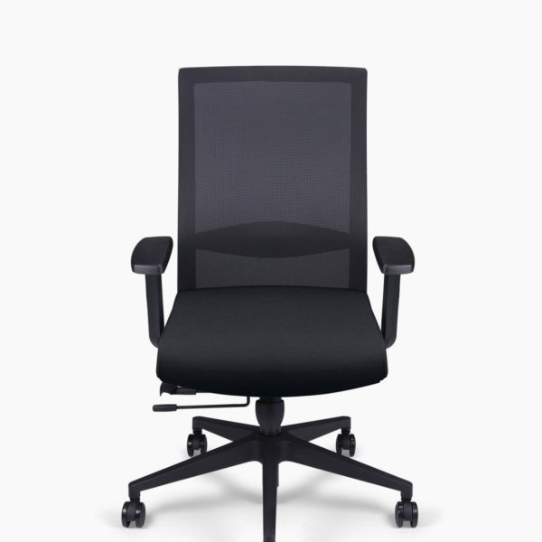 Découvrez notre de siège bureautique Tool B65 chaise roulante fauteuil de bureau en cuir en tissu dos résille - Mobilier de bureau Top Office Solution Design Réglable en hauteur Translation de l’assise Inclinaison synchronisée Soutien lombaire Base nylon