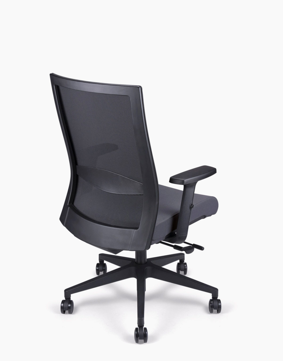 Découvrez notre de siège bureautique Tool B65 chaise roulante fauteuil de bureau en cuir en tissu dos résille - Mobilier de bureau Top Office Solution Design Réglable en hauteur Translation de l’assise Inclinaison synchronisée Soutien lombaire Base nylon