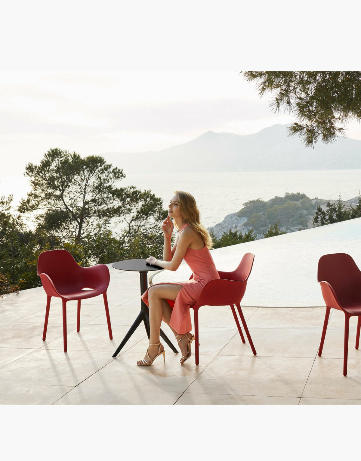 Acheter chaise Sabinas 45012 moderne intérieur et extérieur Vondom collection de Javier Mariscal Designer Solution Design Toulouse