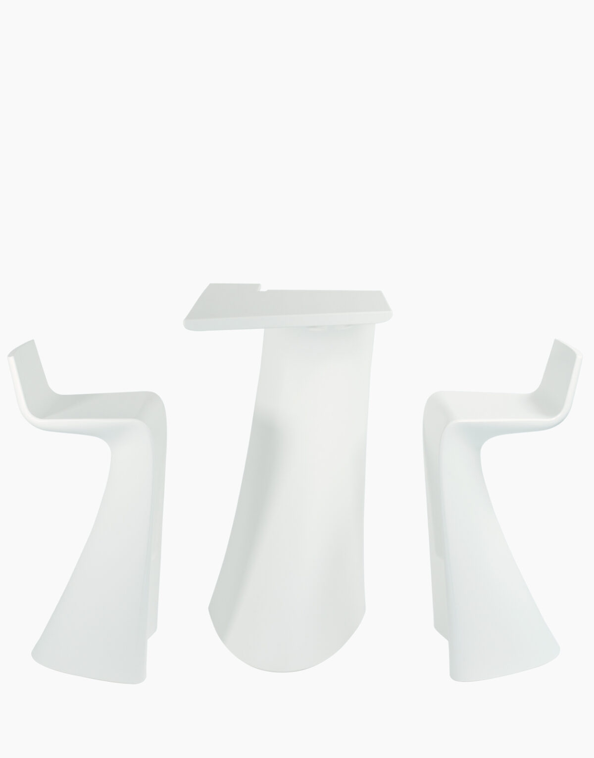 Mange-debout Wing 53032 Table haute moderne intérieur et extérieur Vondom La collection Wing de A-cero Designer Solution Design Toulouse