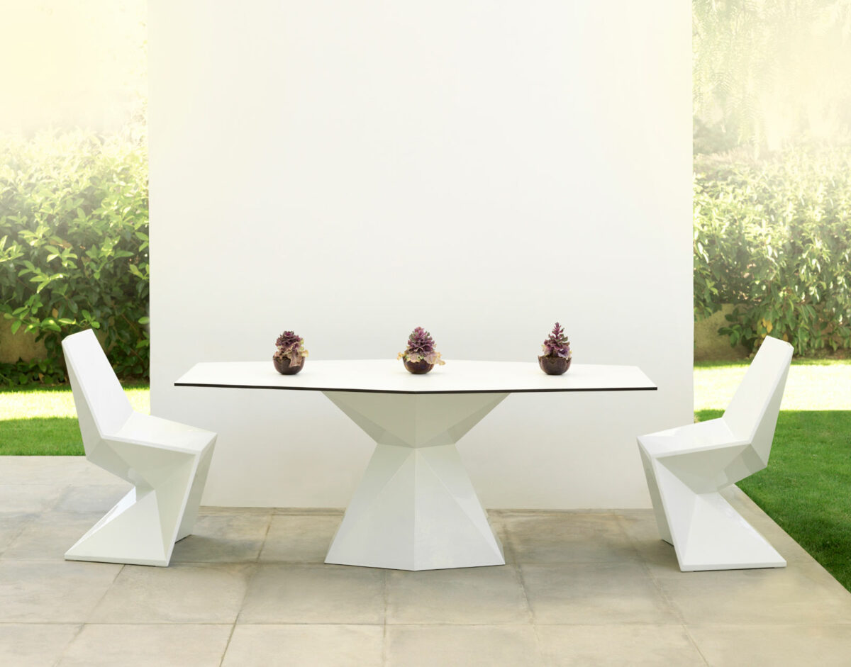 Acheter Chaise Vertex chaise haute intérieur et extérieur Marque Vondom Solution design Toulouse Designé par Karim Rashid 51007