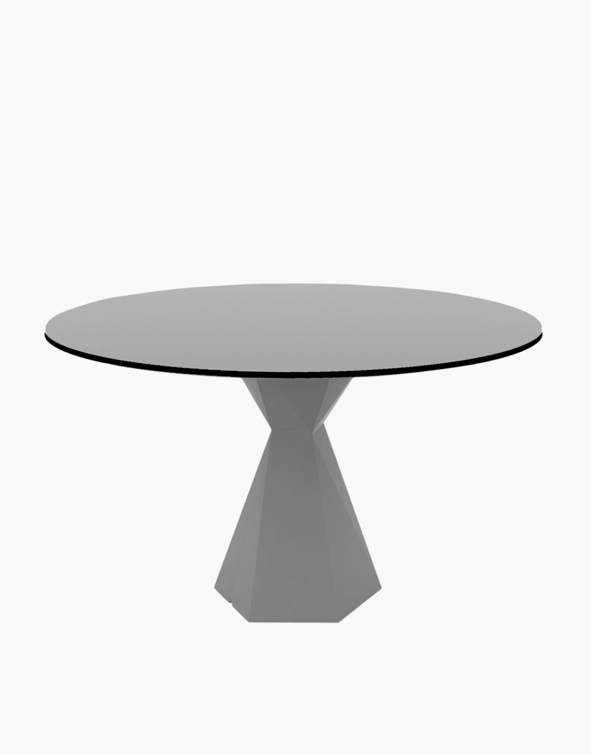 Acheter Grande Table de repas ronde Vertex intérieur et extérieur Marque Vondom Solution design Toulouse Designé par Karim Rashid 51020