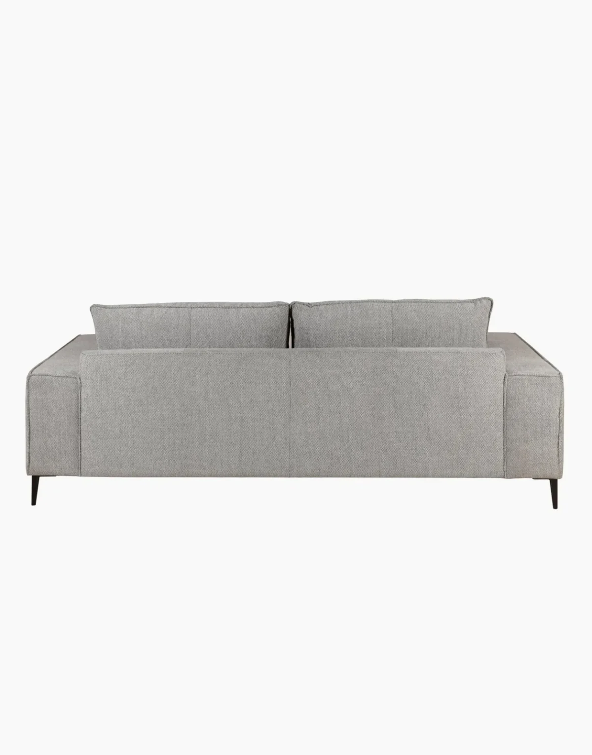 Canapé Brett en tissu gris clair – 3 places - Mobilier Luminaire Bureau soft3p091