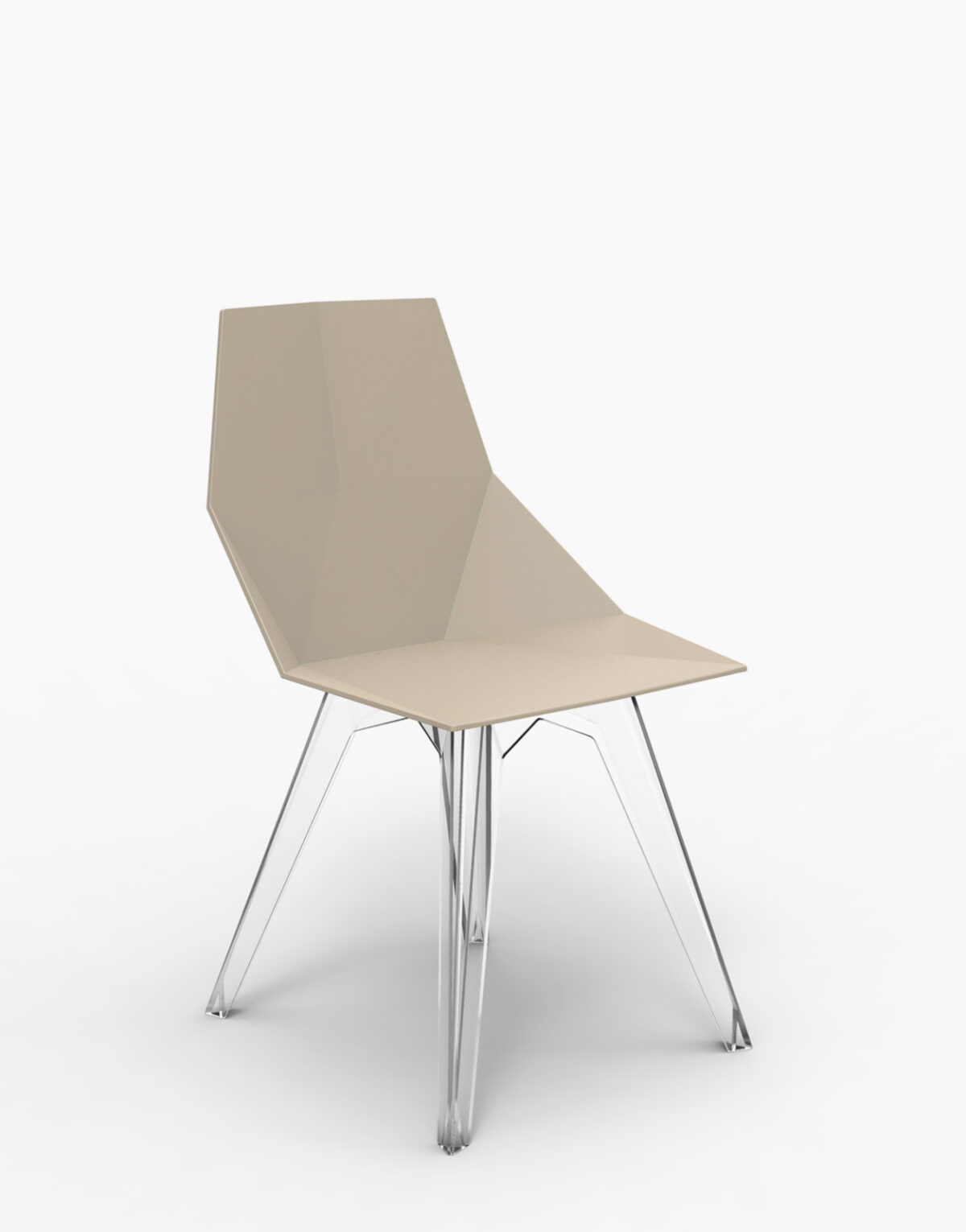 Acheter chaise pieds transparent Faz Vondom à Toulouse Solution Design mobilier professionnel terrasse hôtel restaurant cabinet agence