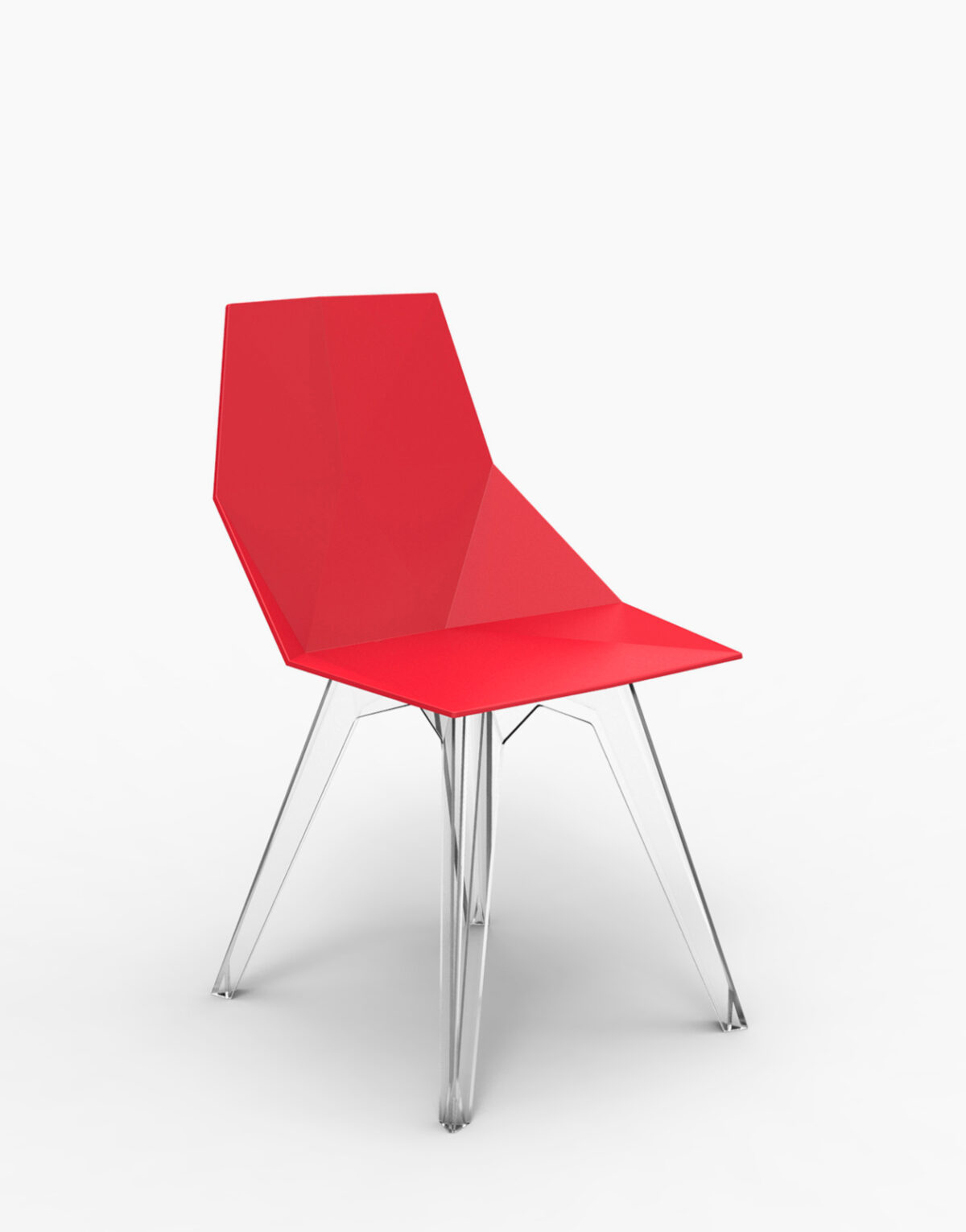 Acheter chaise pieds transparent Faz Vondom à Toulouse Solution Design mobilier professionnel terrasse hôtel restaurant cabinet agence