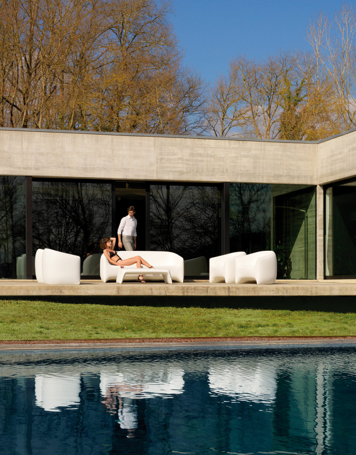Acheter fauteuil Blow 55014 moderne intérieur et extérieur Vondom collection de Stefano Giovannoni Designer Solution Design Toulouse