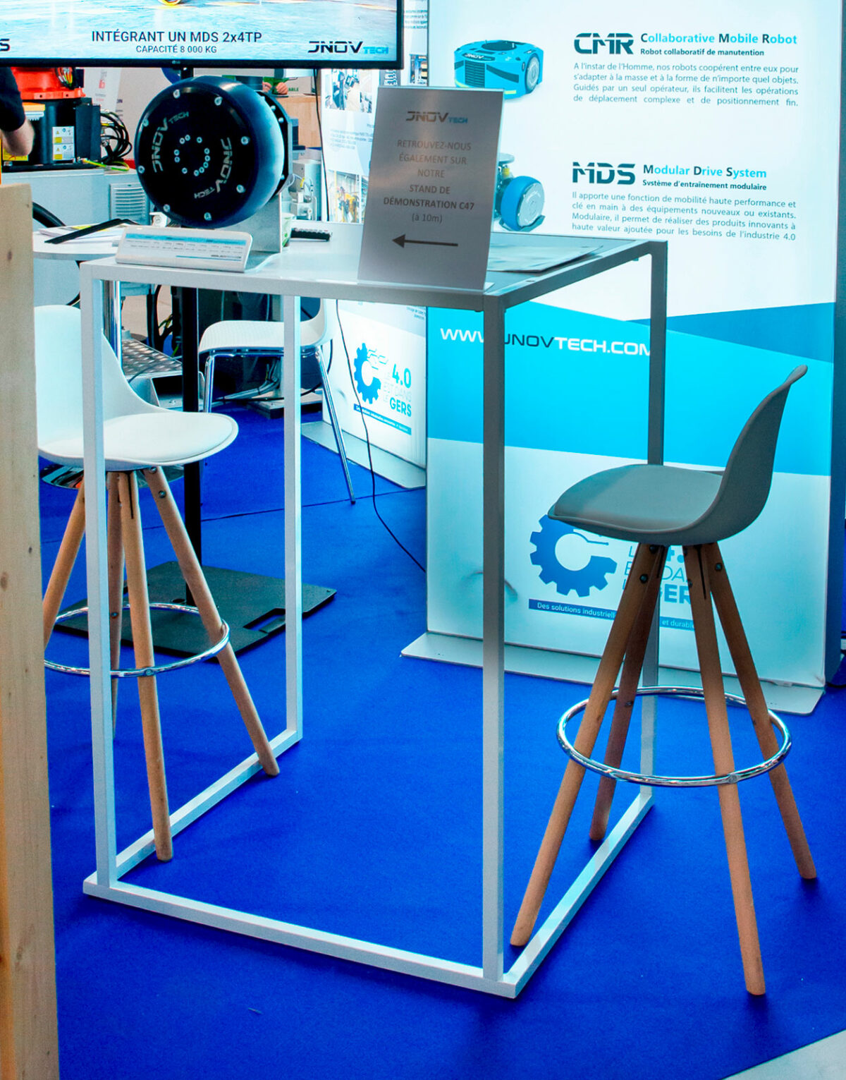 Acheter mange debout table haute Stako empilable vente de table pour restaurant domaine hôtel professionnel achat à Toulouse