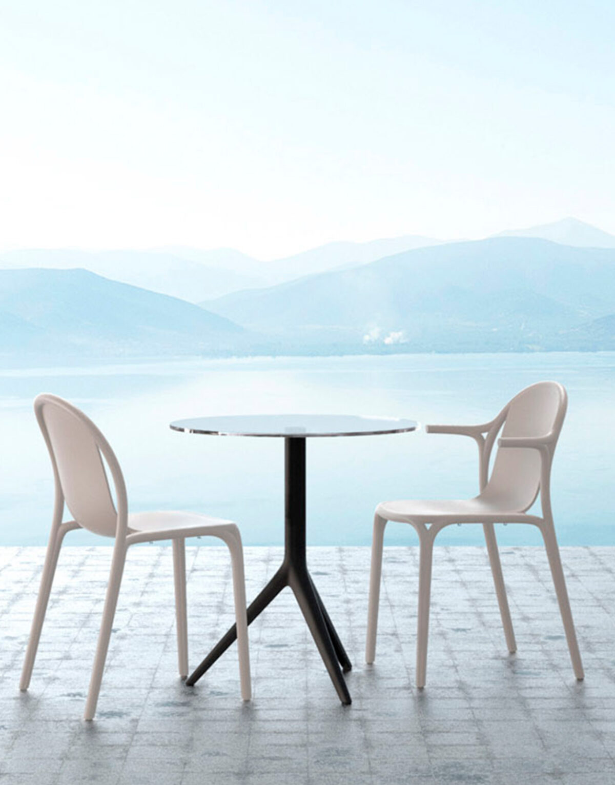 Acheter la chaise Brooklyn de Vondom à Toulouse Solution Design pour professionnel hôtellerie restaurant bar terrasse mobilier de jardin extérieur