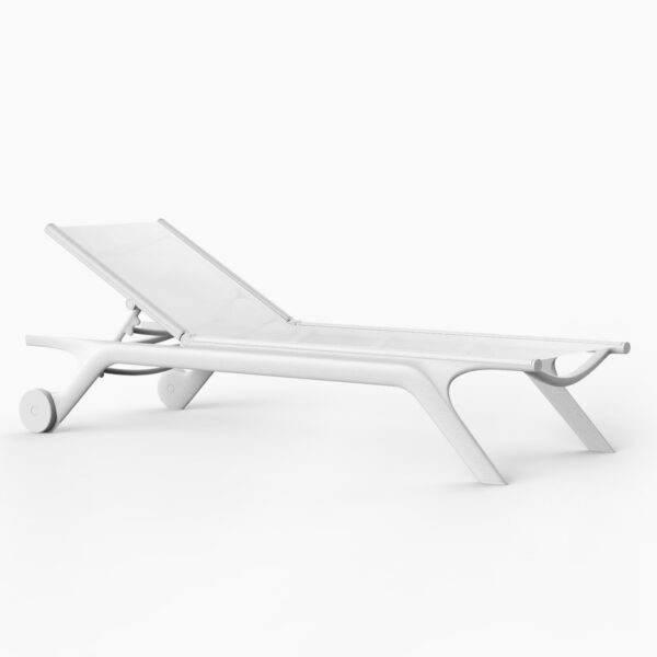 Acheter transat Africa sun lounger de Vondom à Toulouse Chaise longue pour professionnel hôtellerie restaurant terrasse mobilier de jardin extérieur piscine
