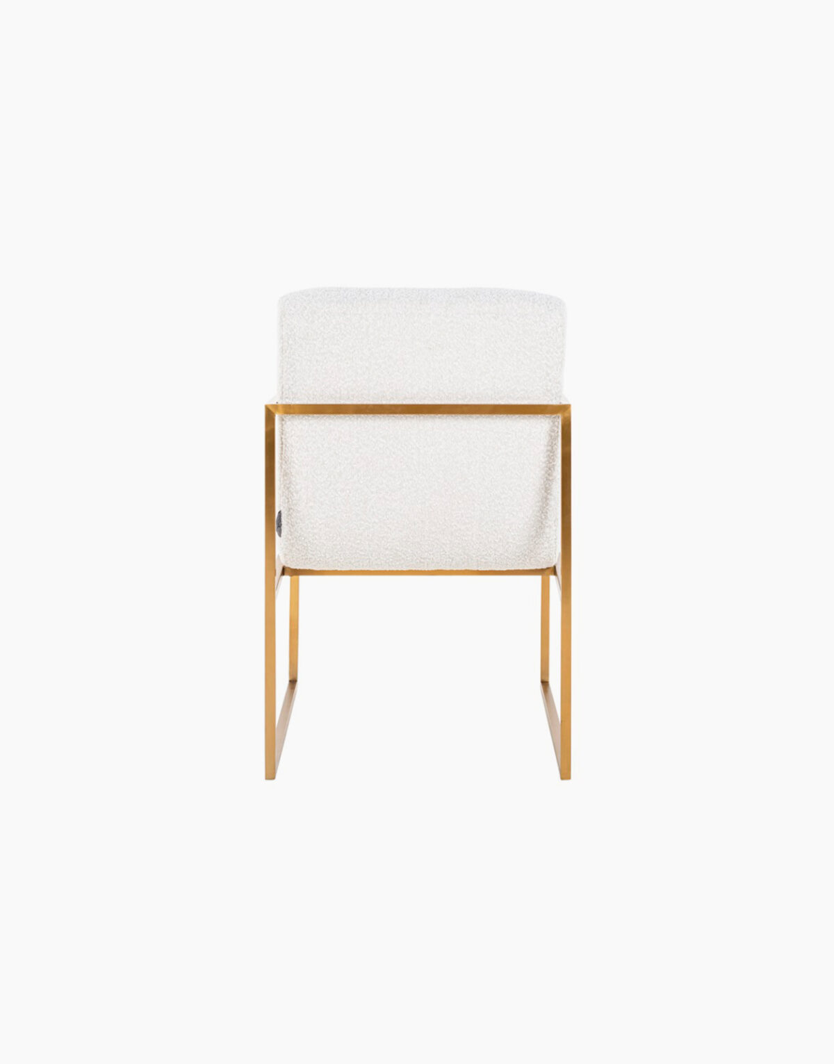 Acheter une chaise en tissu bouclé blanc Lizzy S4532 de la marque Richmond à Toulouse Solution Design pour professionnel commerçant restaurant hôtel