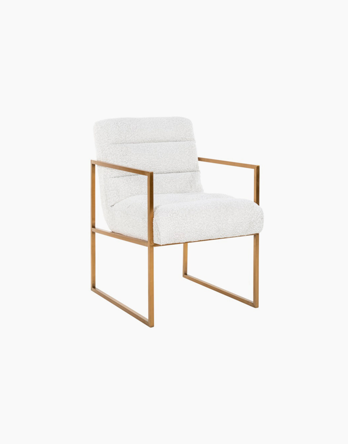Acheter une chaise en tissu bouclé blanc Lizzy S4532 de la marque Richmond à Toulouse Solution Design pour professionnel commerçant restaurant hôtel