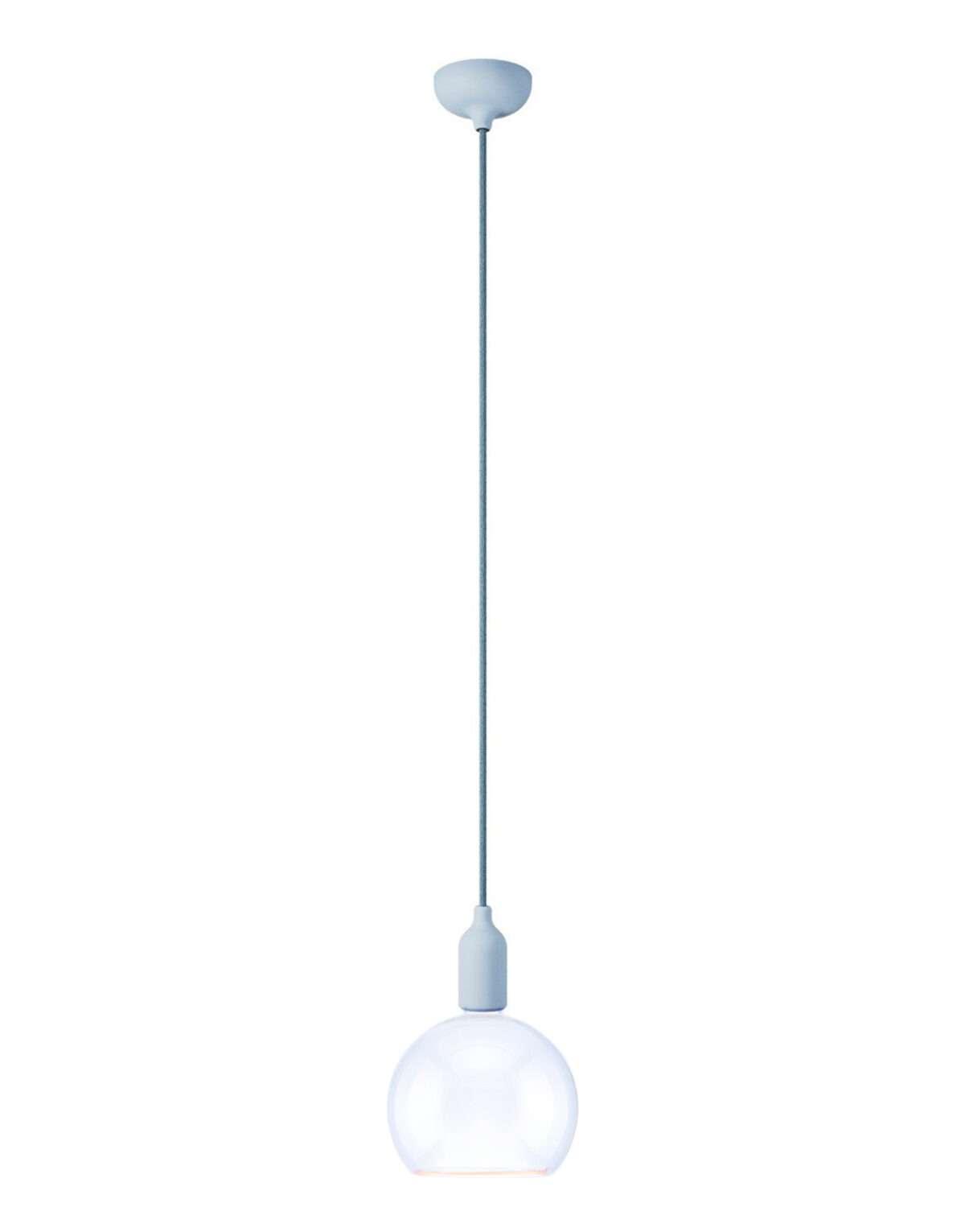 Acheter Suspension colorée en silicone avec câble textile avec ampoule Segula