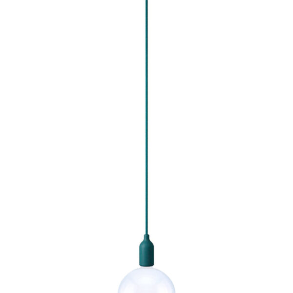 Acheter Suspension colorée en silicone avec câble textile avec ampoule Segula