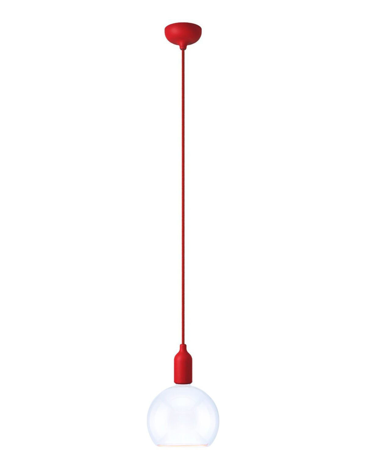 Acheter Suspension colorée en silicone avec câble textile avec ampoule Segula