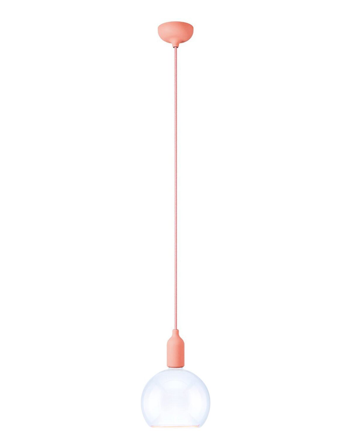 Acheter Suspension colorée en silicone avec câble textile avec ampoule Segula