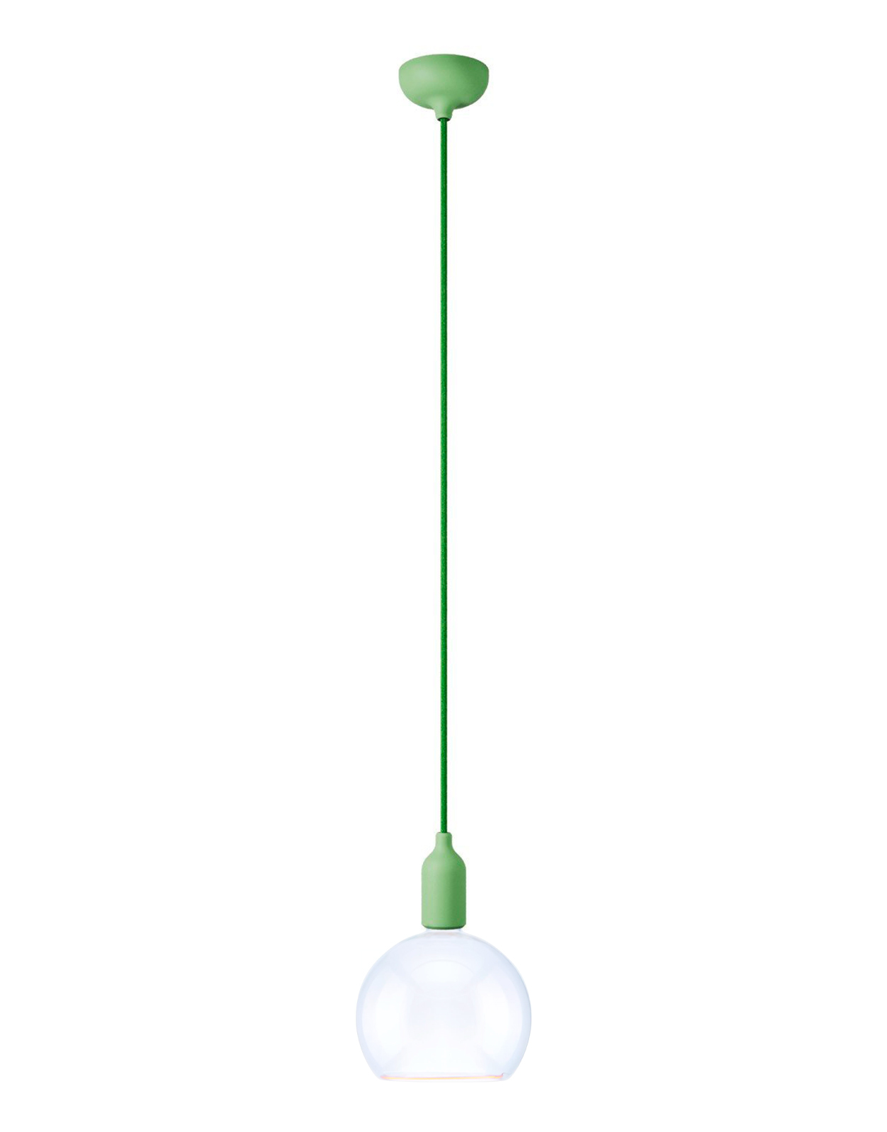 Acheter Suspension colorée en silicone avec câble textile avec ampoule Segula