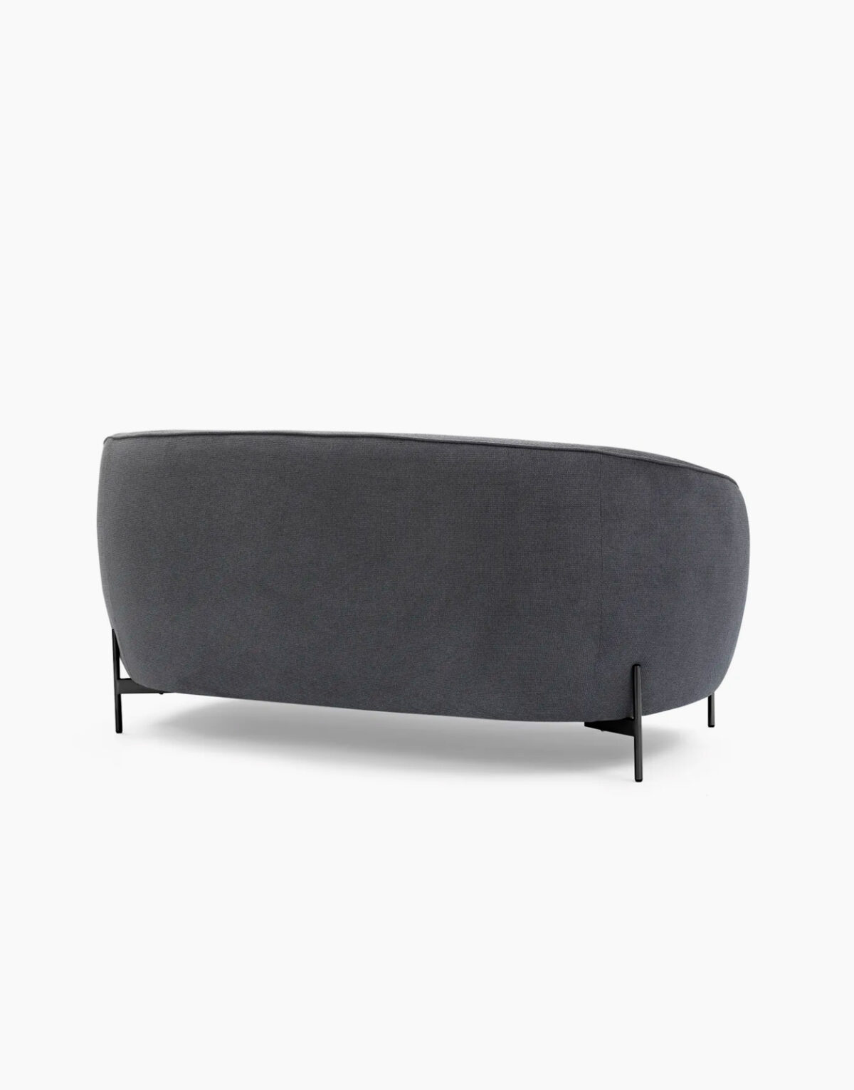 Acheter le canapé Moon en tissu gris anthracite 2 places sur le site de vente de mobilier luminaire et bureau près de Toulouse