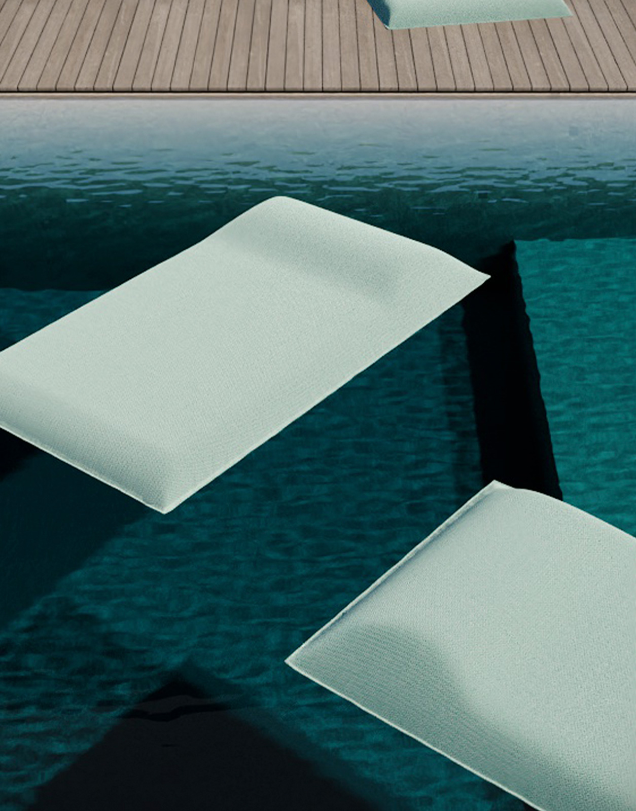 Acheter Louis, le nouveau matelas flottant très résistant pour piscine. Votre chaise longue flottante d'extérieur l'artisanat italien MyYour